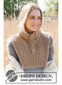 Halswarmer met knopen