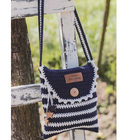 Tasje gemaakt van knopen