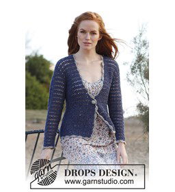 Gehaakt vest gemaakt van Drops Alpaca