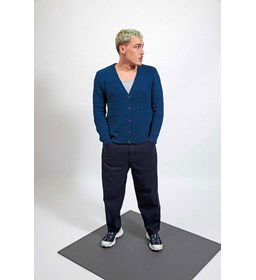 Herenvest met knoopsluiting