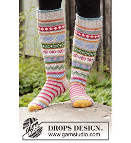 Sokken gemaakt van Drops Karisma