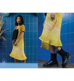 Lang vest met korte mouwen gemaakt van Durable Colour Cake