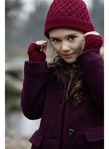 Breipatroon muts  gemaakt van Lang Yarns Merino 150