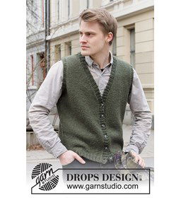 Herengilet gemaakt van knopen