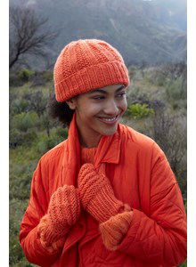 Damesmuts met dubbele rand