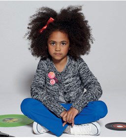 Bolero gemaakt van knopen