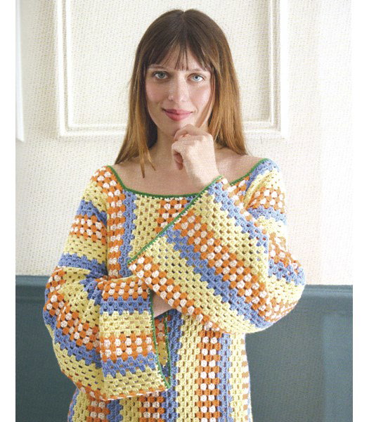 Haakpatroon bohemian jurk