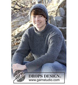 Heren trui gemaakt van Drops Andes