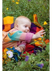 Babytrui met raglanmouwen