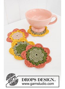 bloemen onderzetters Blooming Coasters