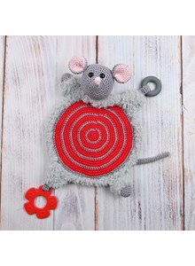 Speeldoekje muis met geluidjes