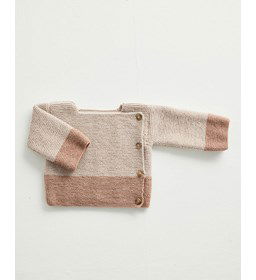 Luiertruitje met knoopsluiting gemaakt van Phildar Phil Lambswool 51