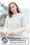 Breipatroon Ireland Magic Sweater van andere kant