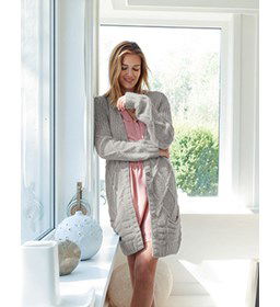 Vest gemaakt van Phildar Phil Air Perou