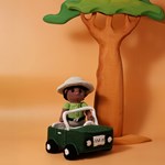 Haakpatroon Safari Ranger met jeep