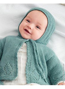 Baby muts met koordsluiting