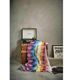 Deken gemaakt van Scheepjes Cahlista