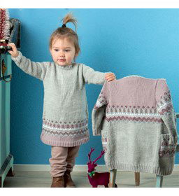 Jurk gemaakt van Lang Yarns Merino 150