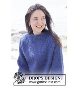 Midnight Glow Trui gemaakt van Drops Nepal