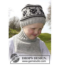 Muts en halswarmer gemaakt van Drops Lima