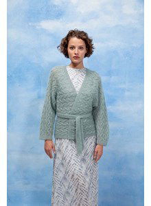 Wikkelvest voor dames met ceintuur