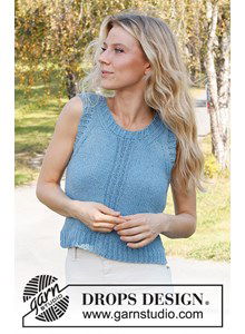 Dameshemdje met brede schouderbanden 