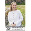 damesvest met kabels en raglan gemaakt van Breinaalden zonder knop