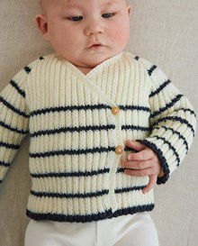 Gestreept luiertruitje