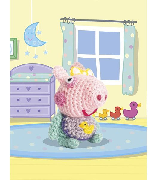 Haakpatroon Baby Evie van Peppa Big
