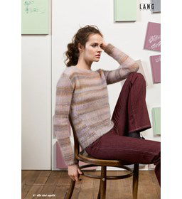 Trui gemaakt van Lang Yarns Mille Colori Superkid (op=op)