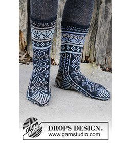 Sokken gemaakt van Breinaalden zonder knop