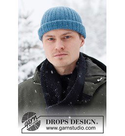 Herenmuts gemaakt van Drops Alpaca