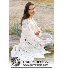 Deken met puntige randen gemaakt van Haaknaalden