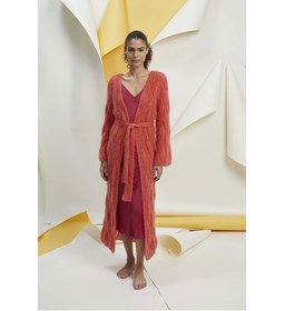 Lang Damesvest gemaakt van Lang Yarns Mohair Luxe