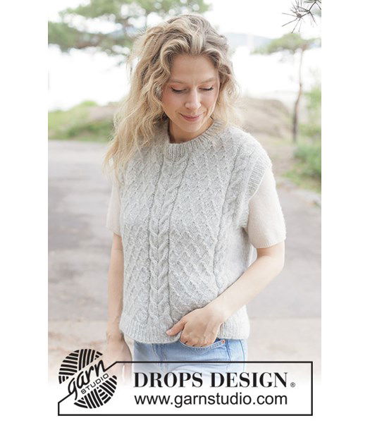 Breipatroon Silver Thistle Vest