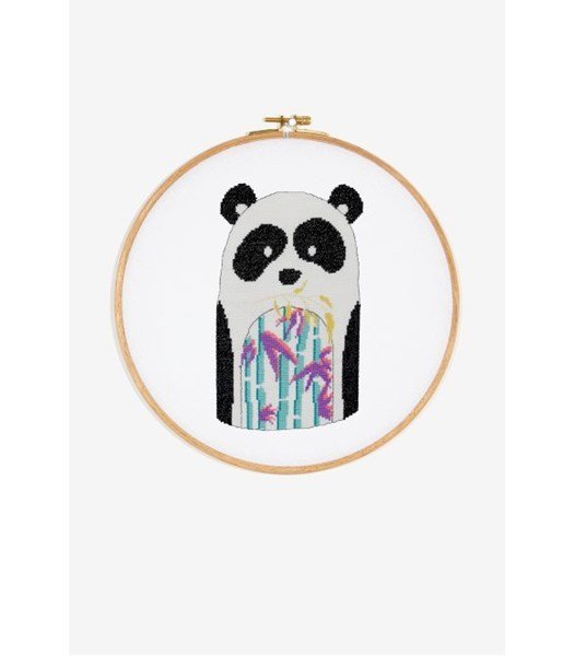 Borduurpatroon Panda