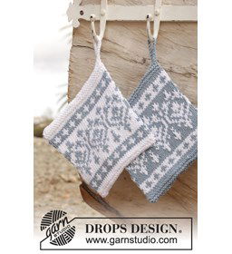 Pannenlappen gemaakt van Drops Paris