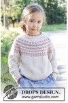 Breipatroon Berries en Dreams Sweater van andere kant