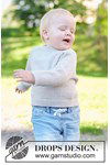 Breipatroon Gentle Day sweater van andere kant