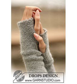 Polswarmers gemaakt van Drops Glitter en glimdraad