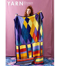 Deken gemaakt van Scheepjes Colour Crafter