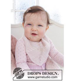 Slabbetje gemaakt van Drops Baby Merino