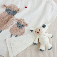 Babydeken met schaapjes