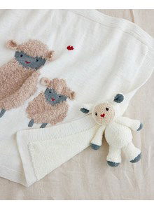 Babydeken met schaapjes