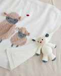 Breipatroon Babydeken met schaapjes