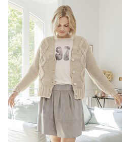 Dames vest gemaakt van Phildar Phil Rapido