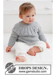 Babytrui Sweet Gleam met ronde hals.