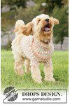 Breipatroon Comfortabele hondentrui breien in warme wolmix van andere kant