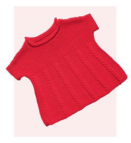 Tuniek gemaakt van Lang Yarns Baby Cotton