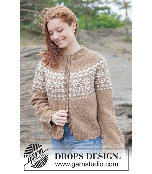 Breipatroon Maple whisper Cardigan